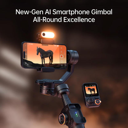 AI 3-Axis Smartphone Gimbal Stabilizer
