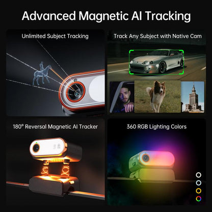 AI 3-Axis Smartphone Gimbal Stabilizer