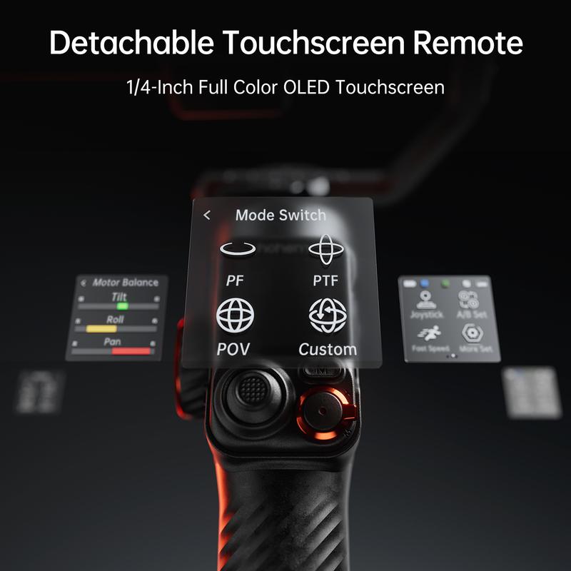 AI 3-Axis Smartphone Gimbal Stabilizer