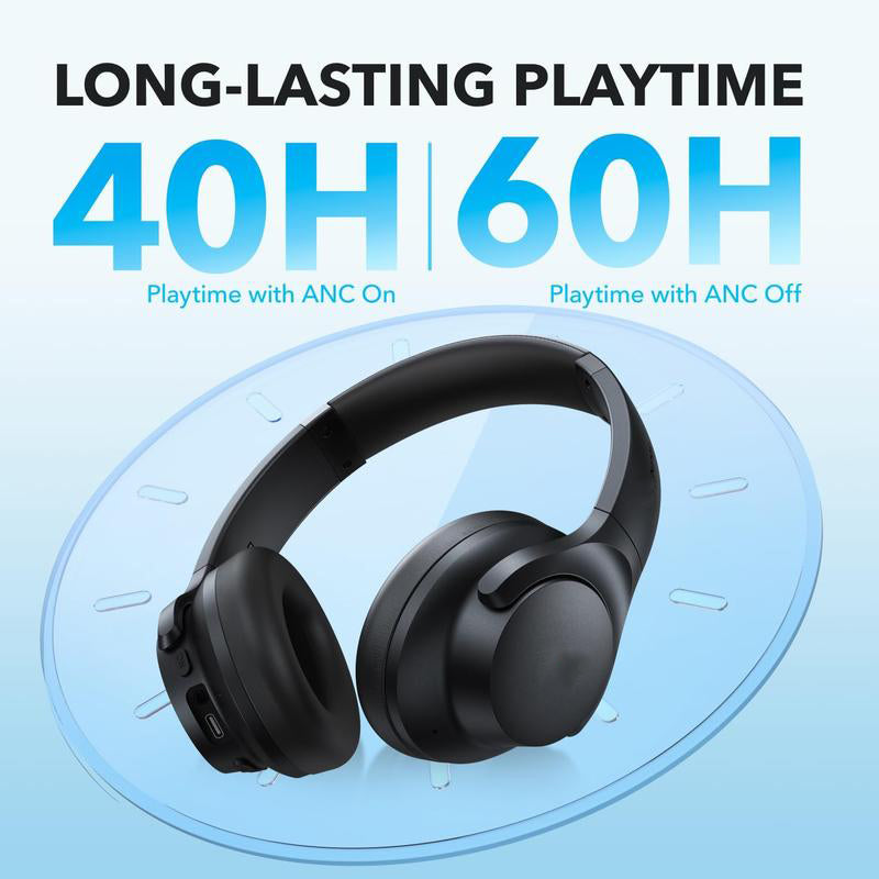 Hybrid ANC Wireless Headphones
