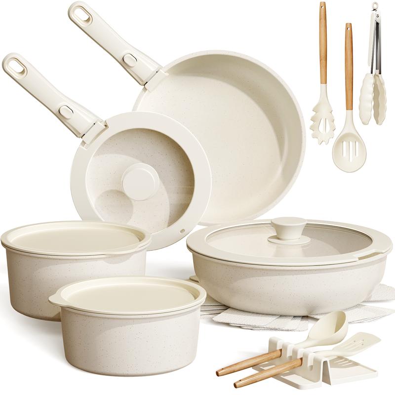 Non-stick, Durable, Easy Clean Cookware Set