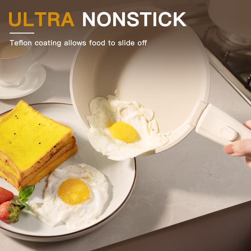 Non-stick, Durable, Easy Clean Cookware Set