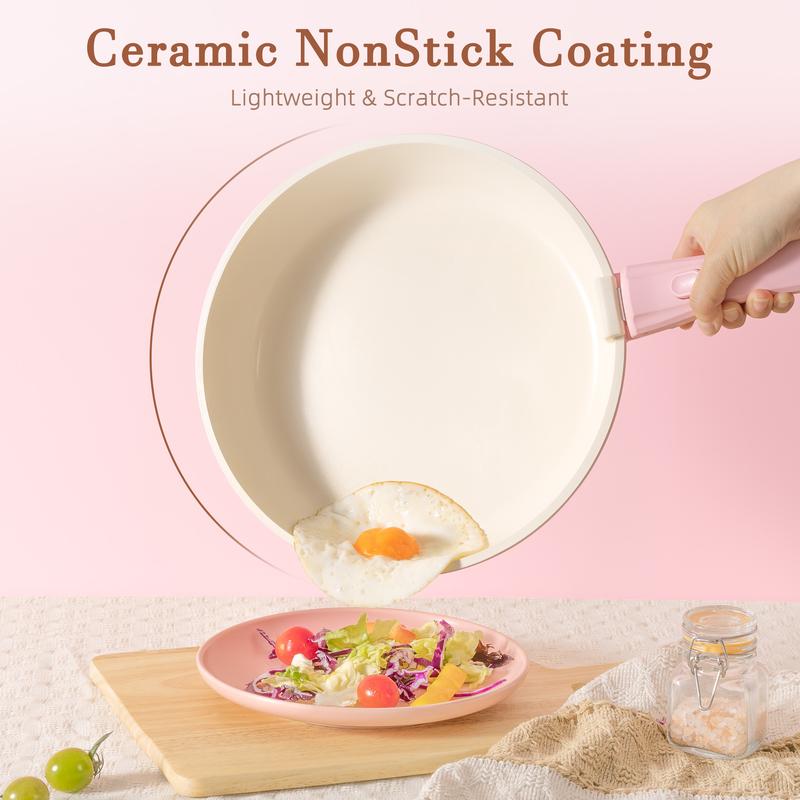 21 Pcs Nonstick Pots Pans Set