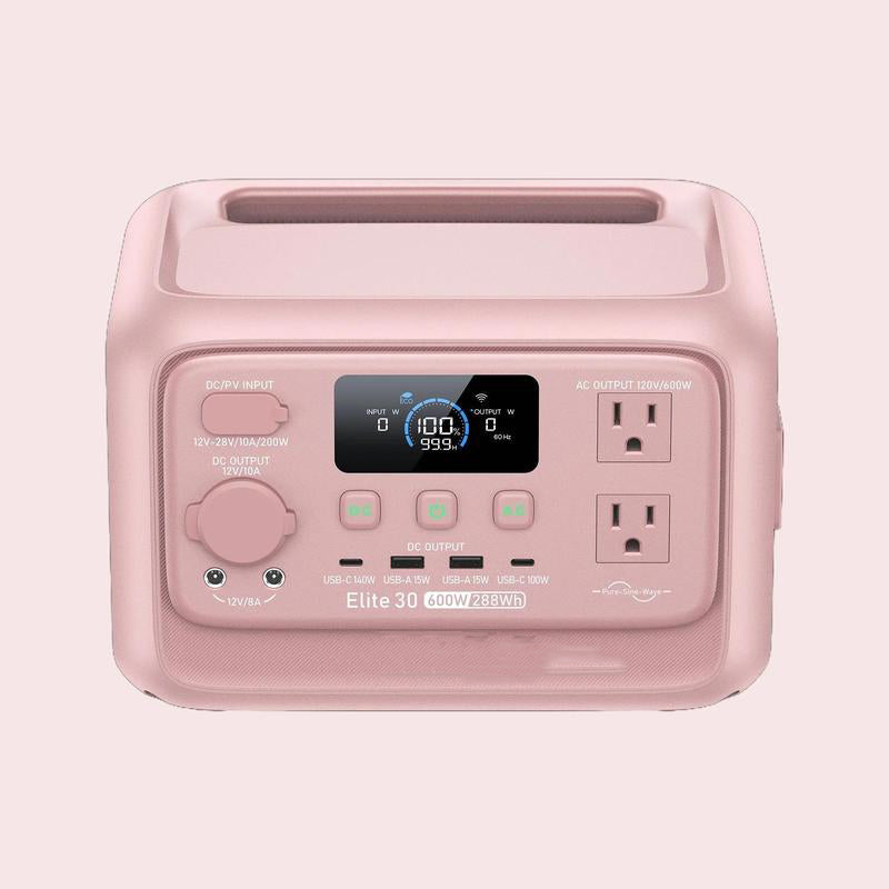 Portable Solar Generator 288Wh 600W AC