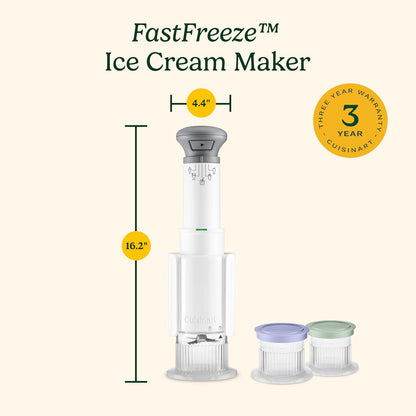 Quick Freeze Dessert Maker with Pints