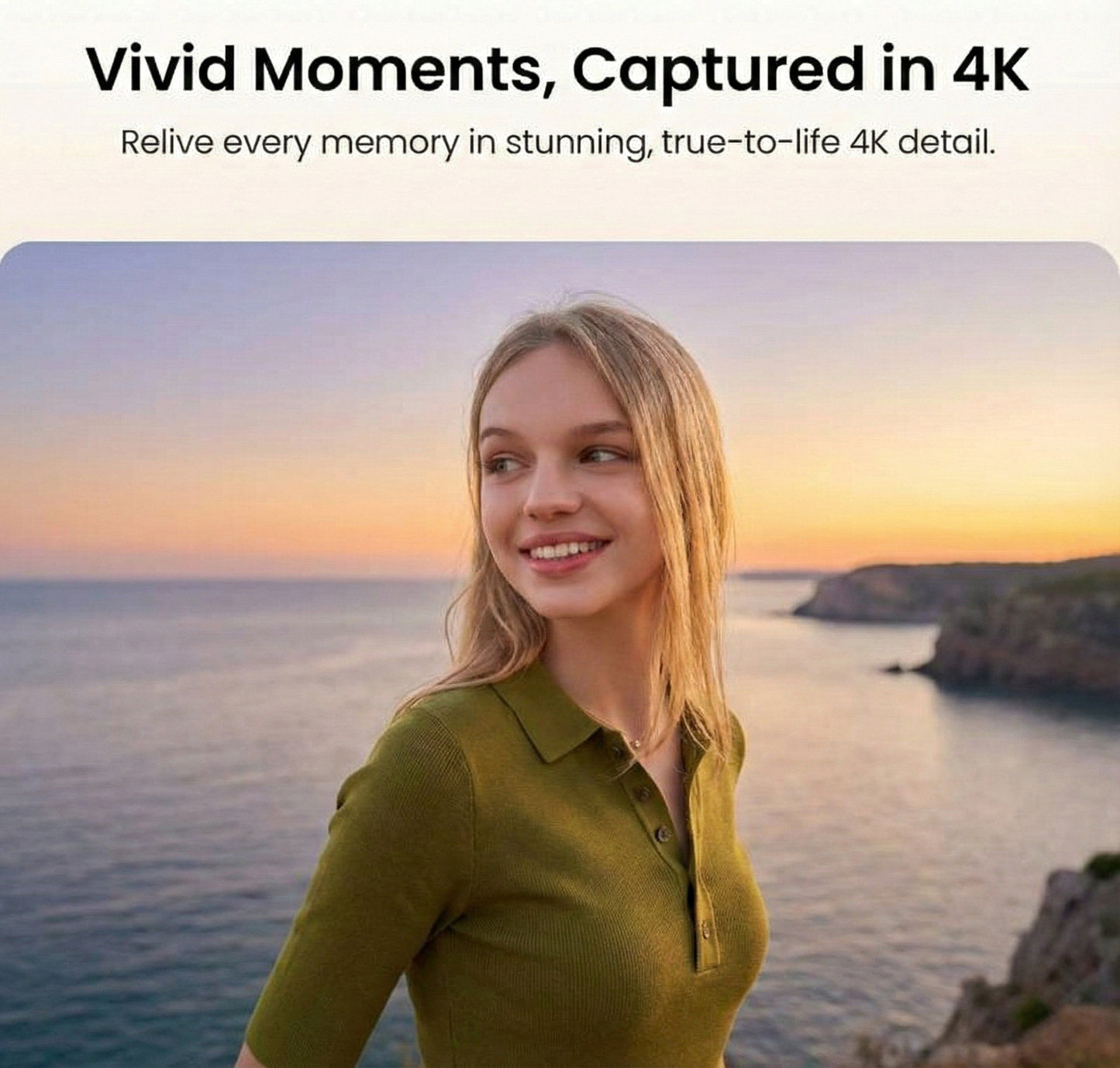 Upgraded 4K Handycam with Stabilizer