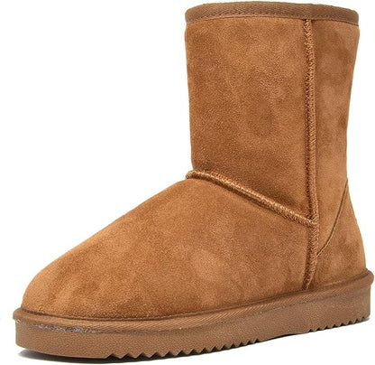 Women's Mid Calf Winter Snow Boots