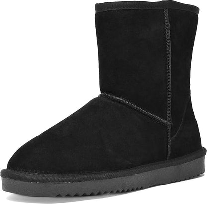 Women's Mid Calf Winter Snow Boots